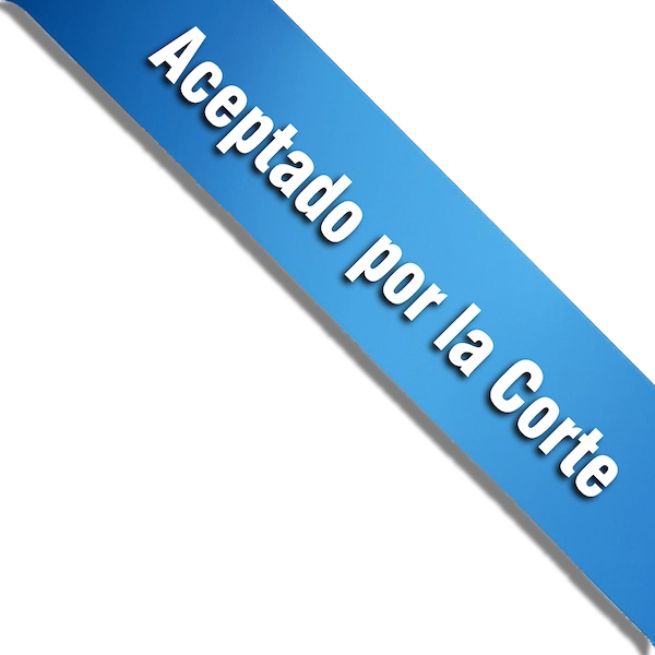 Aceptado por el Tribunal